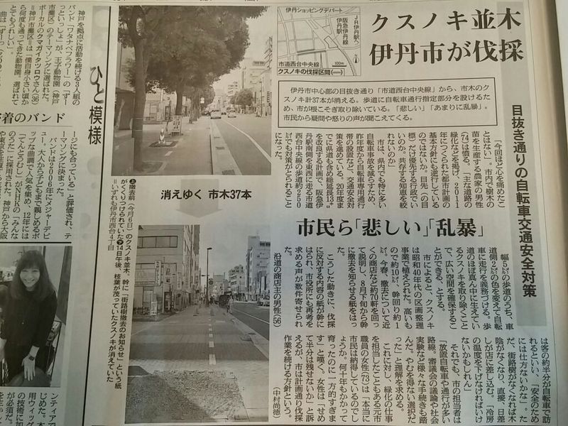 街路樹記事