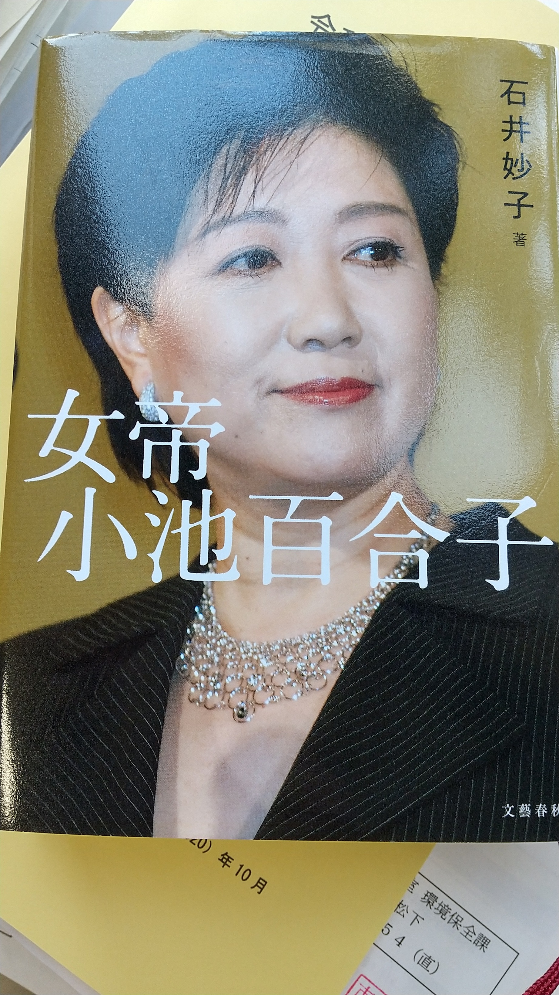 ばんこが行く 読書の秋 女帝 小池百合子 を読む