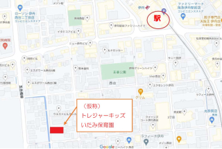 Hoikusho map